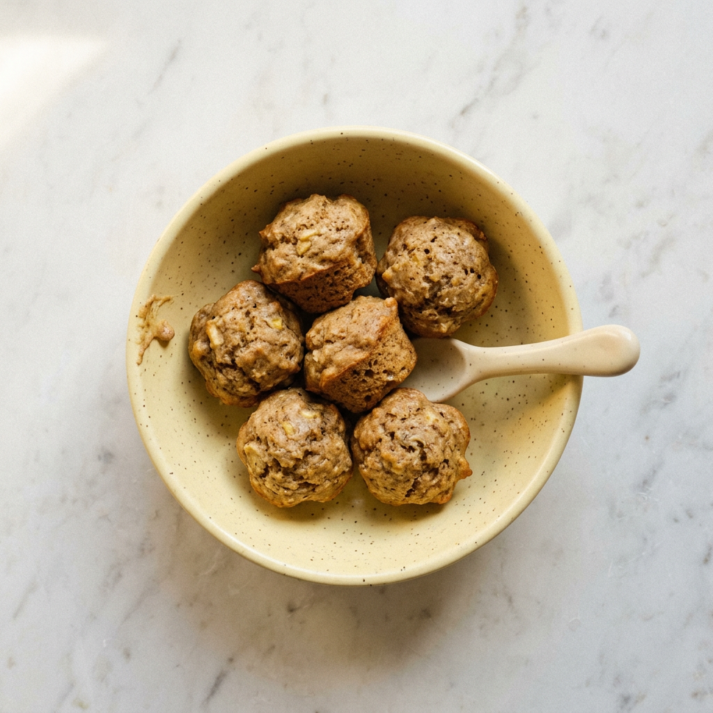 Bananenmuffins ohne Zucker