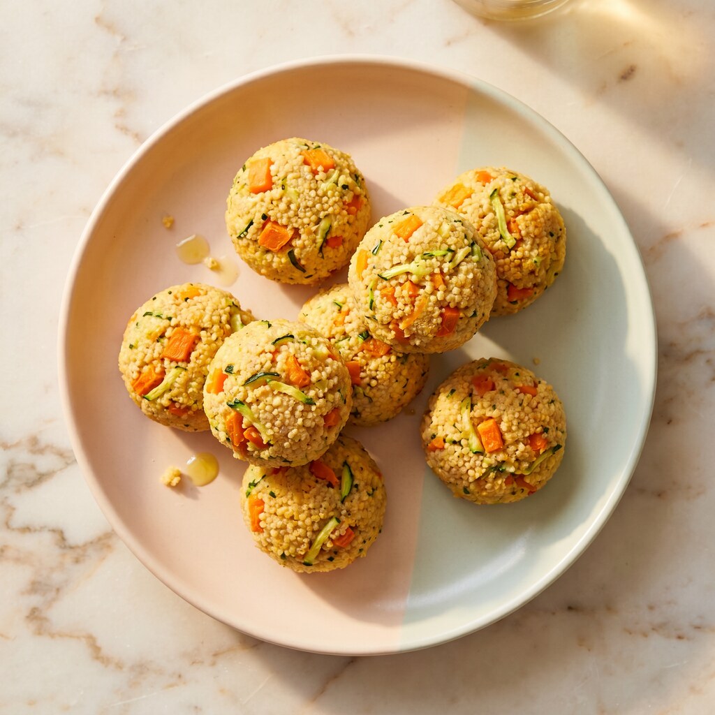 Couscous-Gemüse-Bällchen